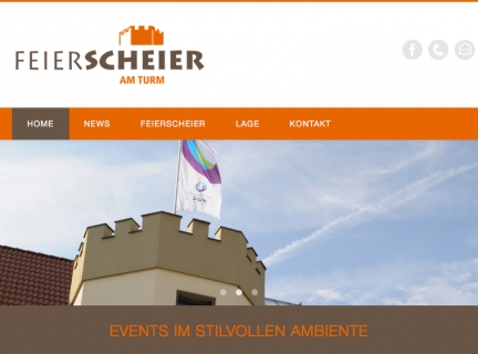 Events im stilvollen Ambiente – Feierscheier am Turm